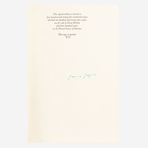 [Literature] Joyce, James Finnegans Wake