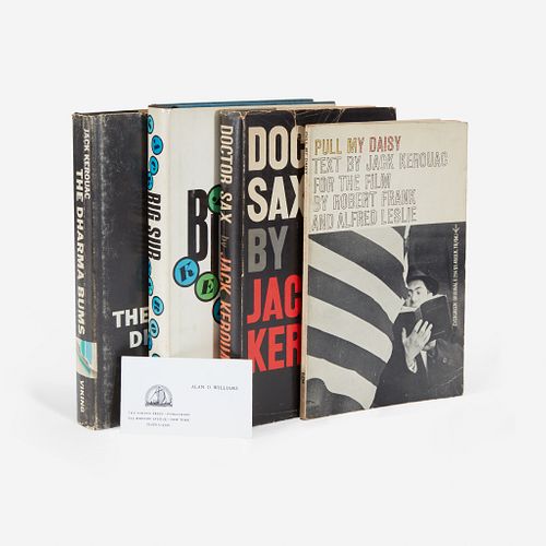 [Literature] Kerouac, Jack Group of 4 First Editions