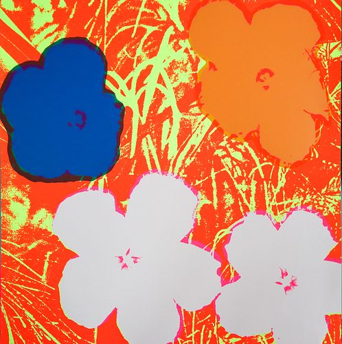 Andy Warhol After - Flowers