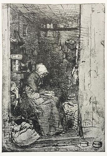 James McNeill Whistler (After) - La Vielle aux Loques