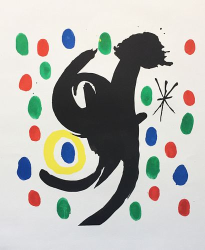Joan Miro - Untitled V from Les Essencies de la Terra