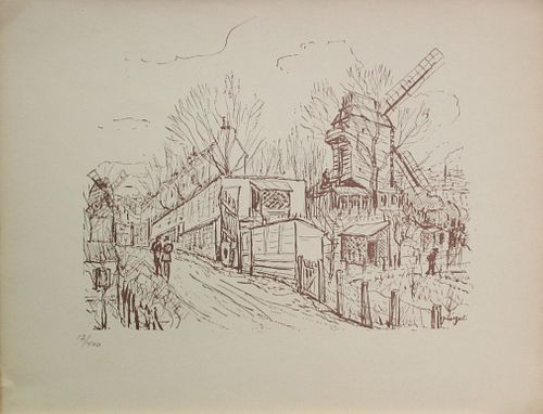 Alphonse Quizet (After) - Le Moulin de la Galette