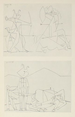 Pablo Picasso - Untitled (Centaur Studies II)