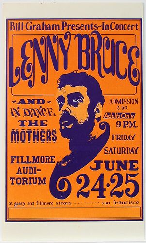 Bill Graham Presents - Lenny Bruce