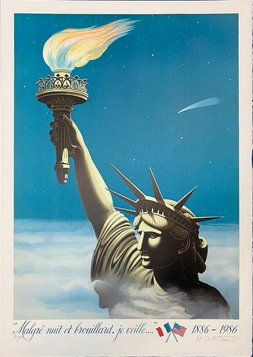 Hugh de Saint-Morland - Statue of Liberty