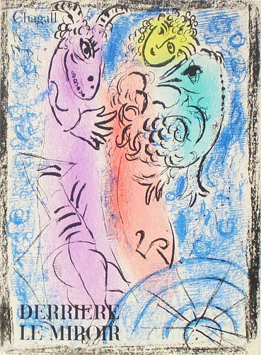 Marc Chagall - Cover From Derriere Le Miroir