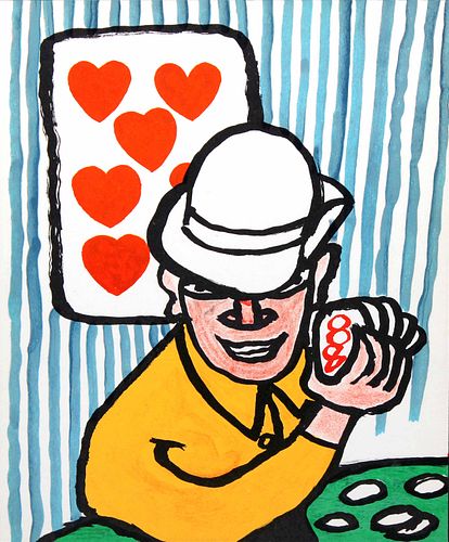Alexander Calder - Jouers de cartes II
