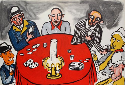 Alexander Calder - Jouers de cartes I
