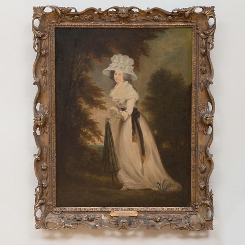English School: Portrait of a Lady said to be Patricia Digby