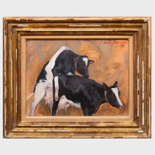 Henry Koehler (1927-2019): Two Cows