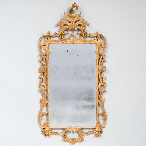 George III Giltwood Mirror 