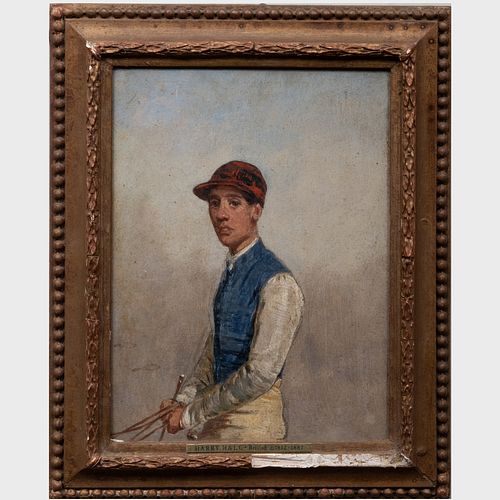 Harry Hall (1814-1882): Portrait of the Jockey Ralph Bullock