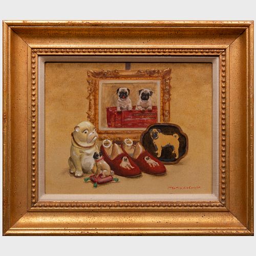 Henry Koehler (1927-2018): Assorted Pugs; and A Gathering of Pugs