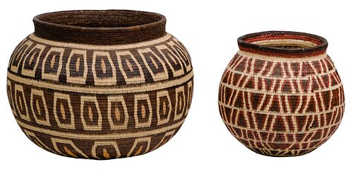 Central American Wounaan Woven Baskets