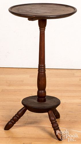 Reproduction cherry candlestand