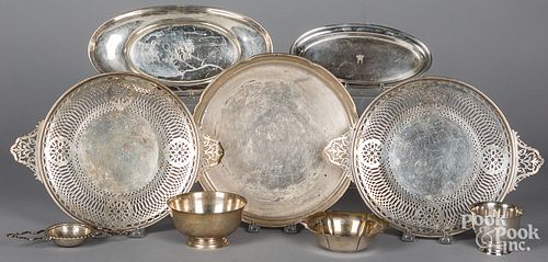 Miscellaneous sterling silver tablewares