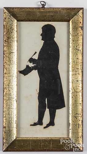 Full length silhouette, early 19th c.