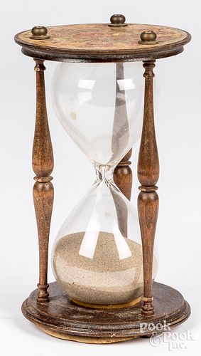 Sand timer, early to mid 20th c.