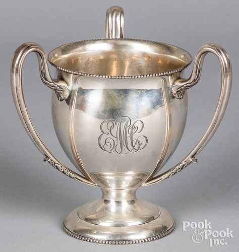Towle sterling silver loving cup