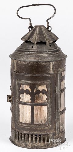 Tin Fire Proof carry lantern, 19th c.