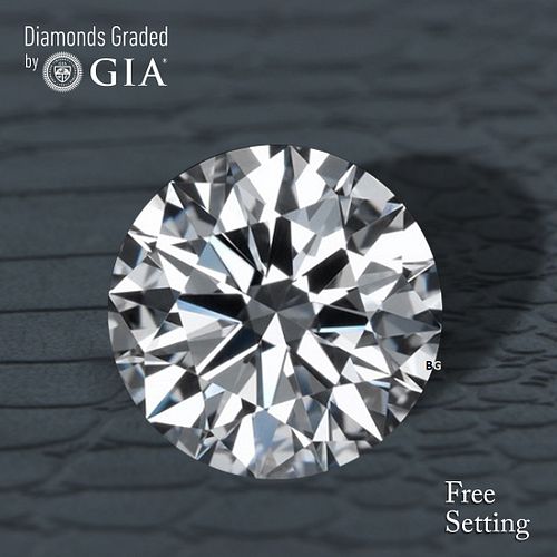 1.84 ct, D/FL, TYPE IIa Round cut GIA Graded Diamond. Appraised Value: $77,000 
