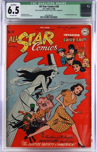 DC Comics All Star Comics #39 CGC 6.5