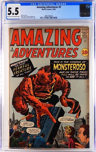 Marvel Comics Amazing Adventures #5 CGC 5.5