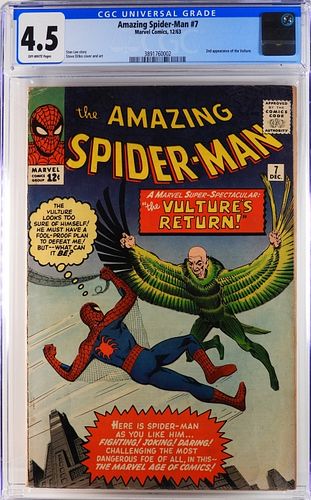 Marvel Comics Amazing Spider-Man #7 CGC 4.5