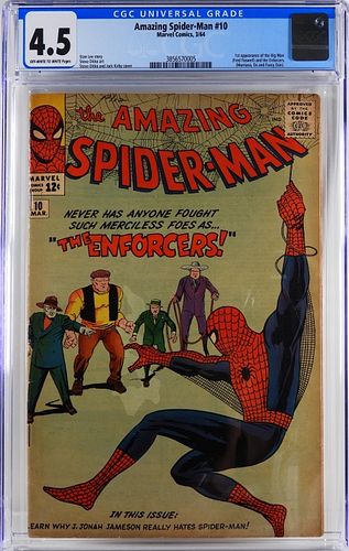 Marvel Comics Amazing Spider-Man #10 CGC 4.5