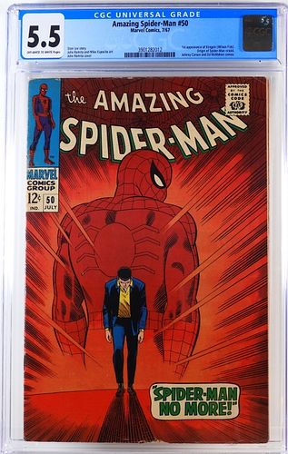 Marvel Comics Amazing Spider-Man #50 CGC 5.5