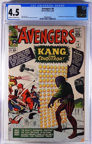 Marvel Comics Avengers #8 CGC 4.5