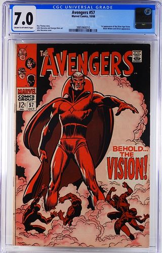 Marvel Comics Avengers #57 CGC 7.0