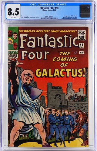 Marvel Comics Fantastic Four #48 CGC 8.5