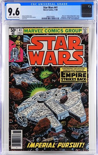Marvel Comics Star Wars #41 CGC 9.6 Newsstand
