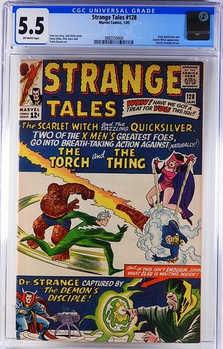 Marvel Comics Strange Tales #128 CGC 5.5