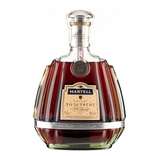 Martell. X.O. Supreme. Cognac. France. sold at auction on 18th