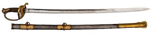 Model 1850 Foot Officer's Sword  