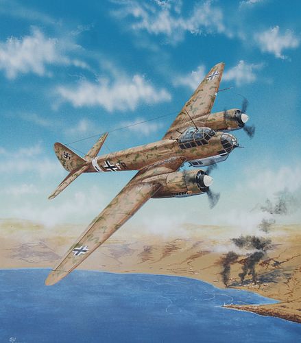 Steve Ferguson (B. 1946) "1941 Junkers Ju 88"