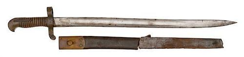 Brass Handle Saber Bayonet for Remington Model 1863 Zouave 