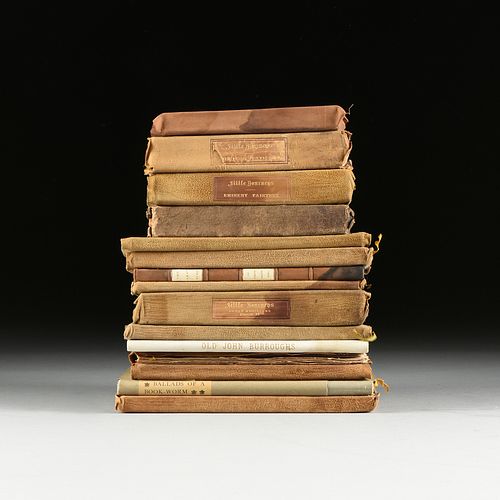 A GROUP OF FIFTEEN  BOOKS, SOME PUBLISHED BY ELBERT HUBBARD, ROYCROFT SHOP, EAST AURORA, NEW YORK, CIRCA 1898-1909,