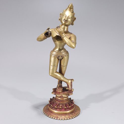 Brass Indian Statue