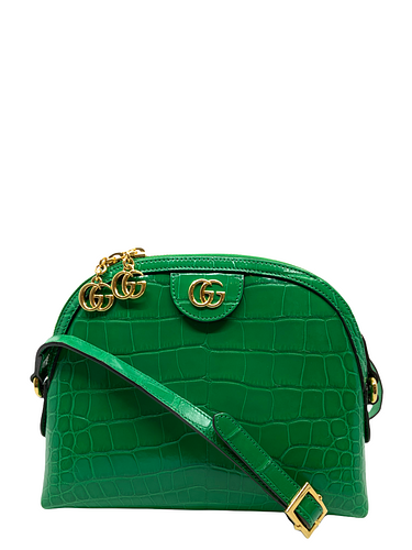 Gucci Ophidia Alligator Shoulder Bag NEW