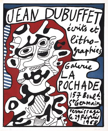 Jean Dubuffet - Ecrits et Lithographies