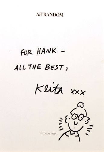 Keith Haring - Original drawing and dedication