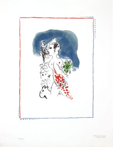 Marc Chagall - Flight