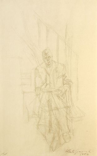 Alberto Giacometti - Ritratto di Jean Genet