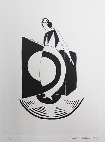 Sonia Delaunay - Composition a la robe-disque