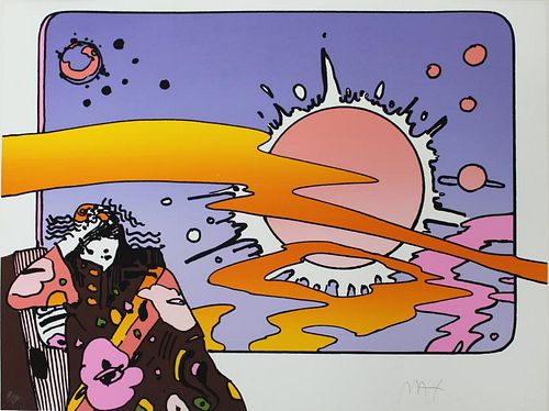 Peter Max - Cosmic Lady