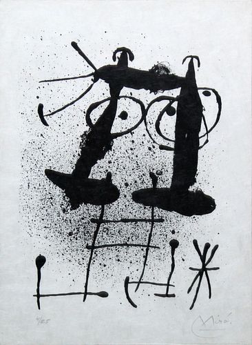 Joan Miro - Untitled from the "Hai-Ku Series"