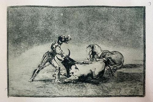 Francisco Goya (after) - La Tauromaquia 9